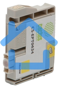 Картридж струйный Cactus CS-EPT0634 желтый (10 мл) для Epson Stylus C67/C87/CX3700/CX4100/CX4700