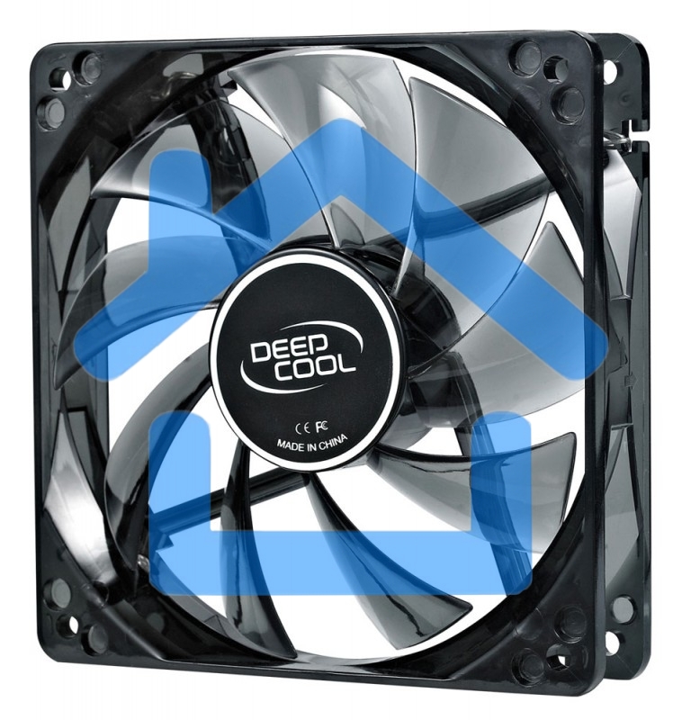 Вентилятор для корпуса DEEPCOOL WIND BLADE 120 черный, 120 мм, 1300 об/мин, 26.6 дБ, 3 pin
