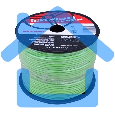 Провод ПГВА Rexant 1х1.50 мм², зеленый, бухта 100 м