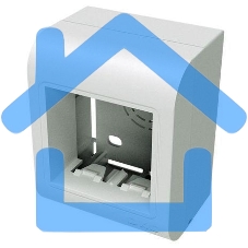 Коробка установочная под BRAVA 2мод. PDB (для кабель-канала TMC) ДКС 10034