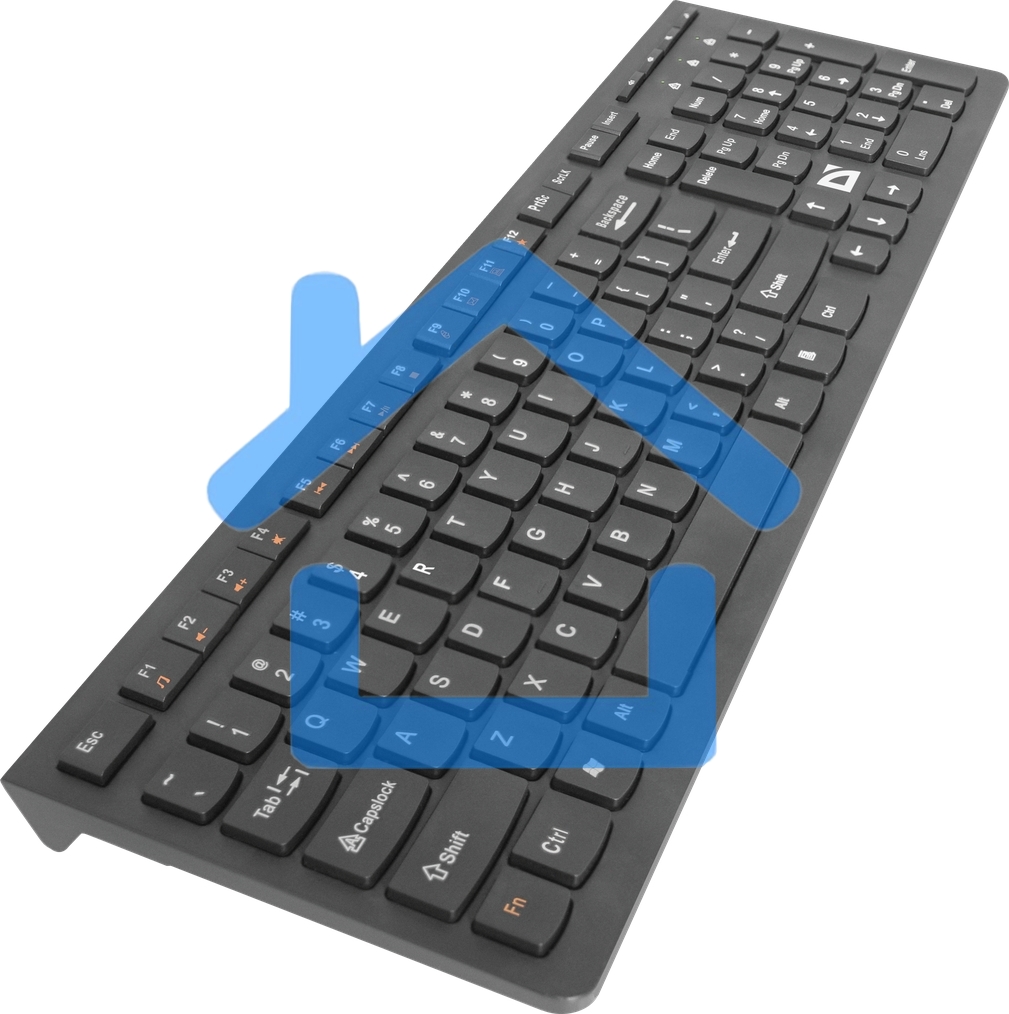Клавиатура Defender ULTRAMATE SM-535 RU беспроводная USB, радиоканал, черный