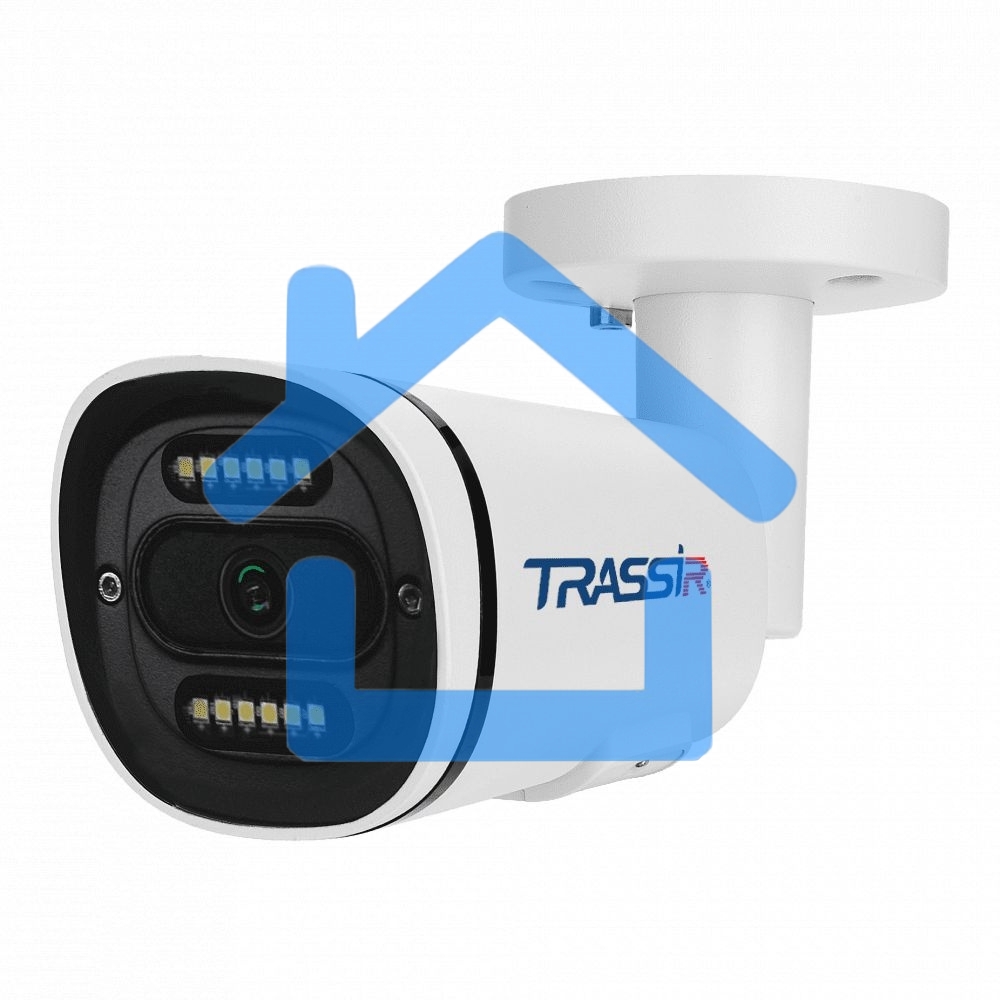Камера видеонаблюдения IP Trassir TR-D2121CL3 4-4мм цв. корп.:белый