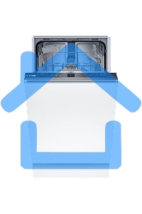 Встраиваемая посудомоечная машина Bosch SPV2IKX54Q, черный, 44.8 см, 9 компл., 48 дБ, класс A+