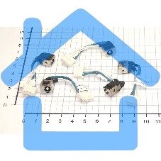 Разъем питания для ноутбука Acer DDWR2DAD000 с кабелем