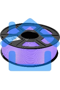 Пластик для принтера 3D Cactus CS-3D-ABS-1KG-PURPLE ABS d1.75мм 1кг 1цв.