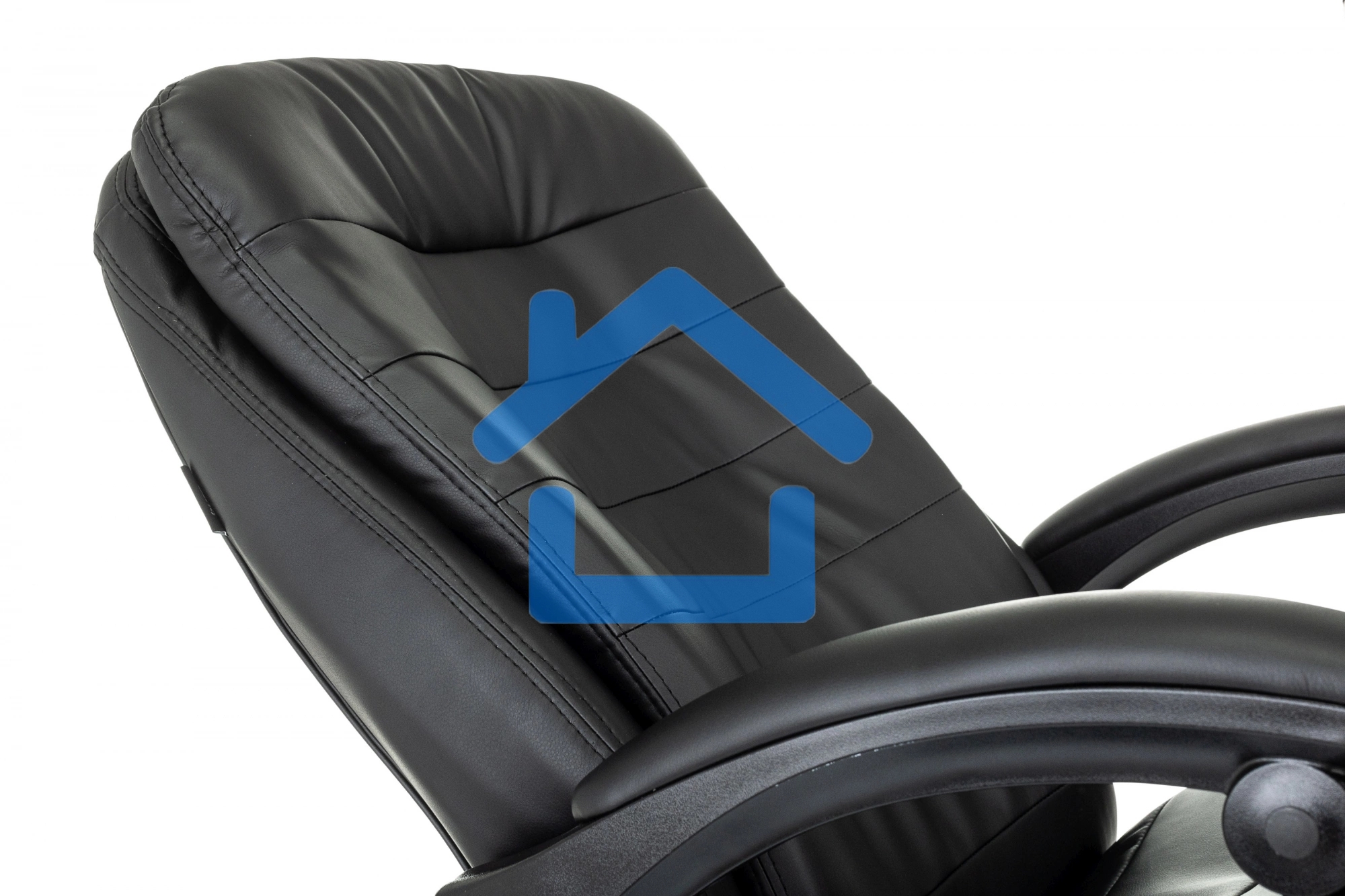 Кресло руководителя Бюрократ T-9950MSG-F/BLACK-PU черный