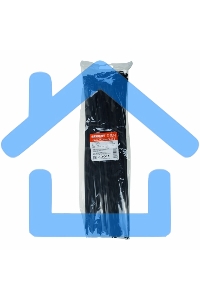 Хомут-стяжка кабельная нейлоновая Rexant 450 x7,6 мм, черная, упаковка 100 шт.