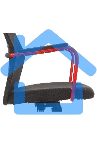 Кресло игровое Zombie ONE черный TW-01 3C11 сетка/ткань с подголов. крестовина металл