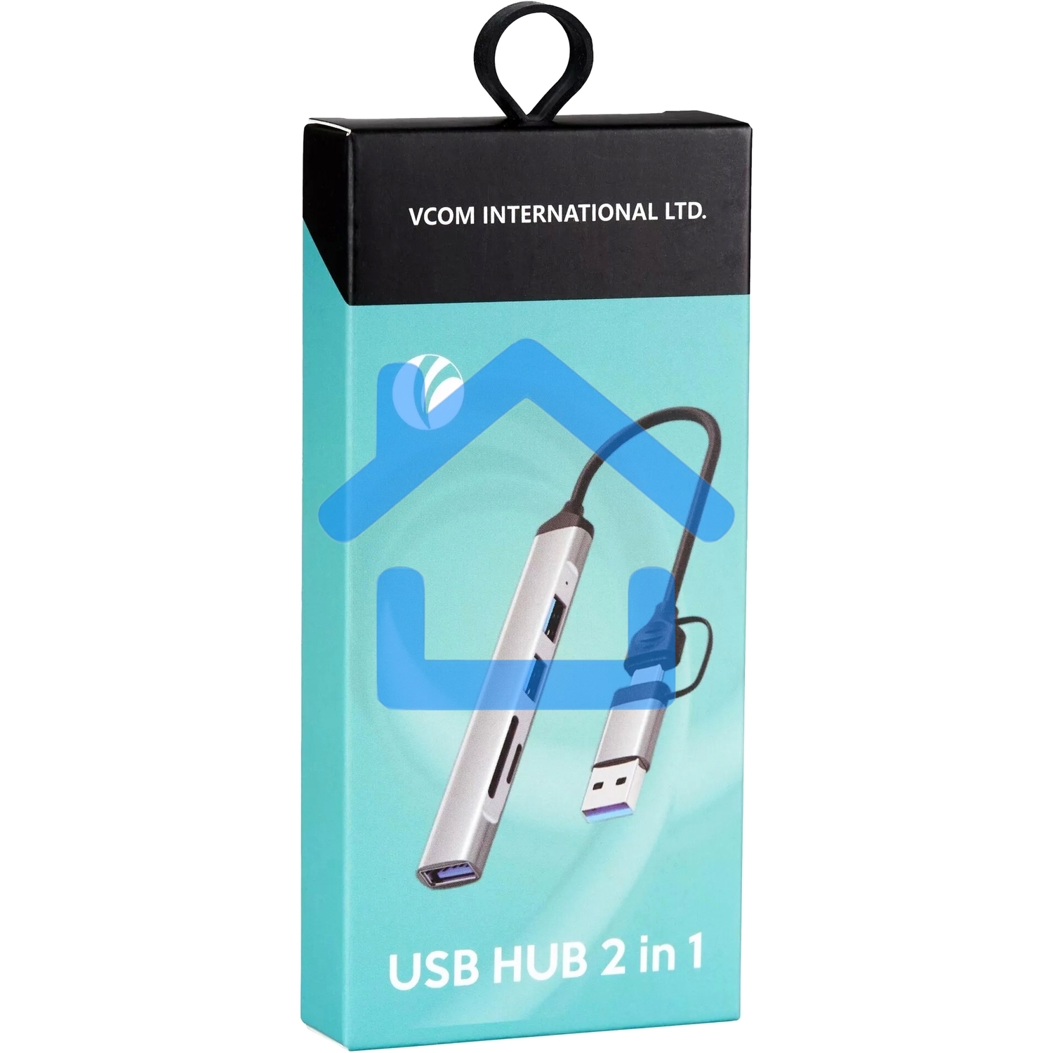 USB концентратор TypeC+adapter-->USB3.0+2USB2,0+SD+TF, VCOM