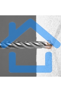 Бур по бетону Matrix, 12 x 210 мм, SDS PLUS c крестовой пластиной