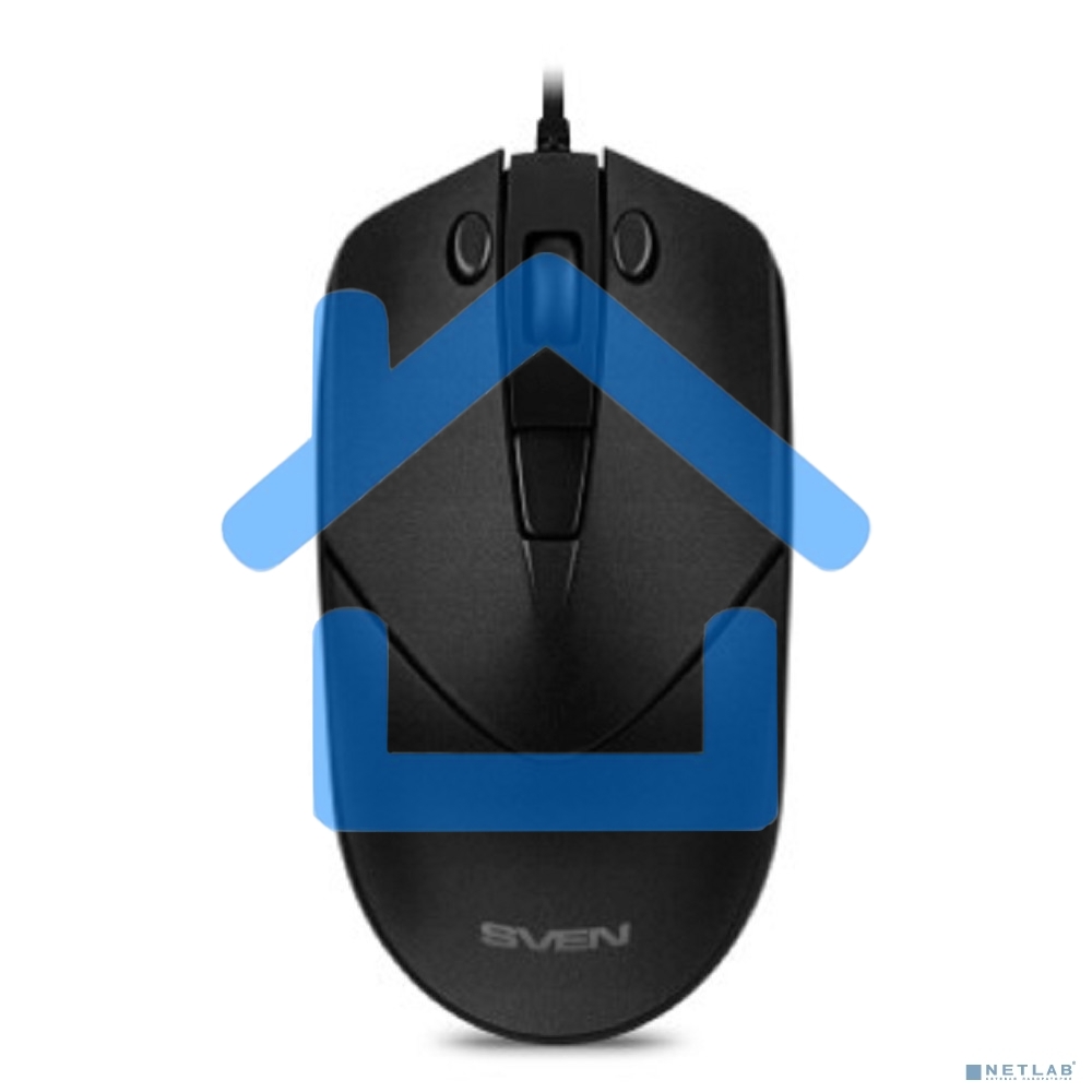 Мышь проводная SVEN RX-100 черный, 4000 dpi, USB, кнопки - 6