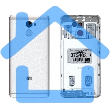 Задняя крышка для Xiaomi Redmi 4 серебро