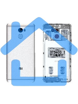 Задняя крышка для Xiaomi Redmi 4 серебро