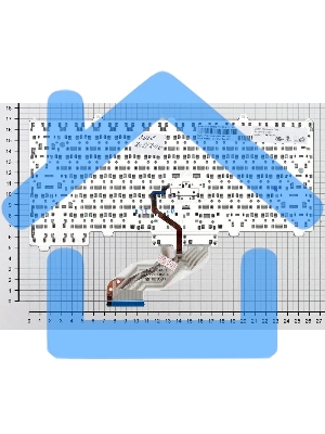 Клавиатура для ноутбука Dell Latitude D410 J5818 черная