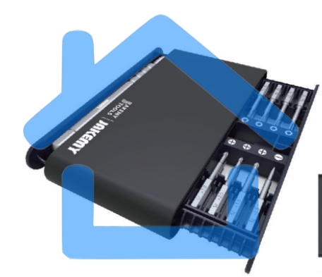 Отвертка с набором бит Jakemy JM-8171