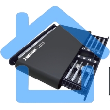 Отвертка с набором бит Jakemy JM-8171