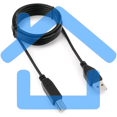 Кабель Гарнизон Кабель USB 2.0, AM/BM, 1.8м, пакет (GCC-USB2-AMBM-1.8M)