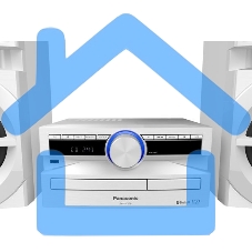 Минисистема Panasonic SC-UX100EE-W белый 300Вт/CD/CDRW/FM/USB/BT