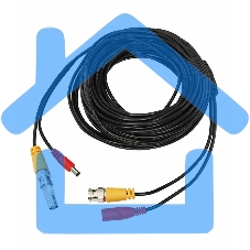 Кабель соединительный для систем видеонаблюдения BNC + DC питание, длина 18 метров Rexant