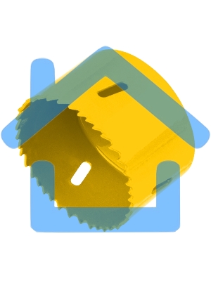 Коронка Bimetal KRANZ 75 мм