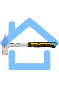 Молоток слесарный Denzel 800 г, цельнометаллический, двухкомпонентная рукоятка