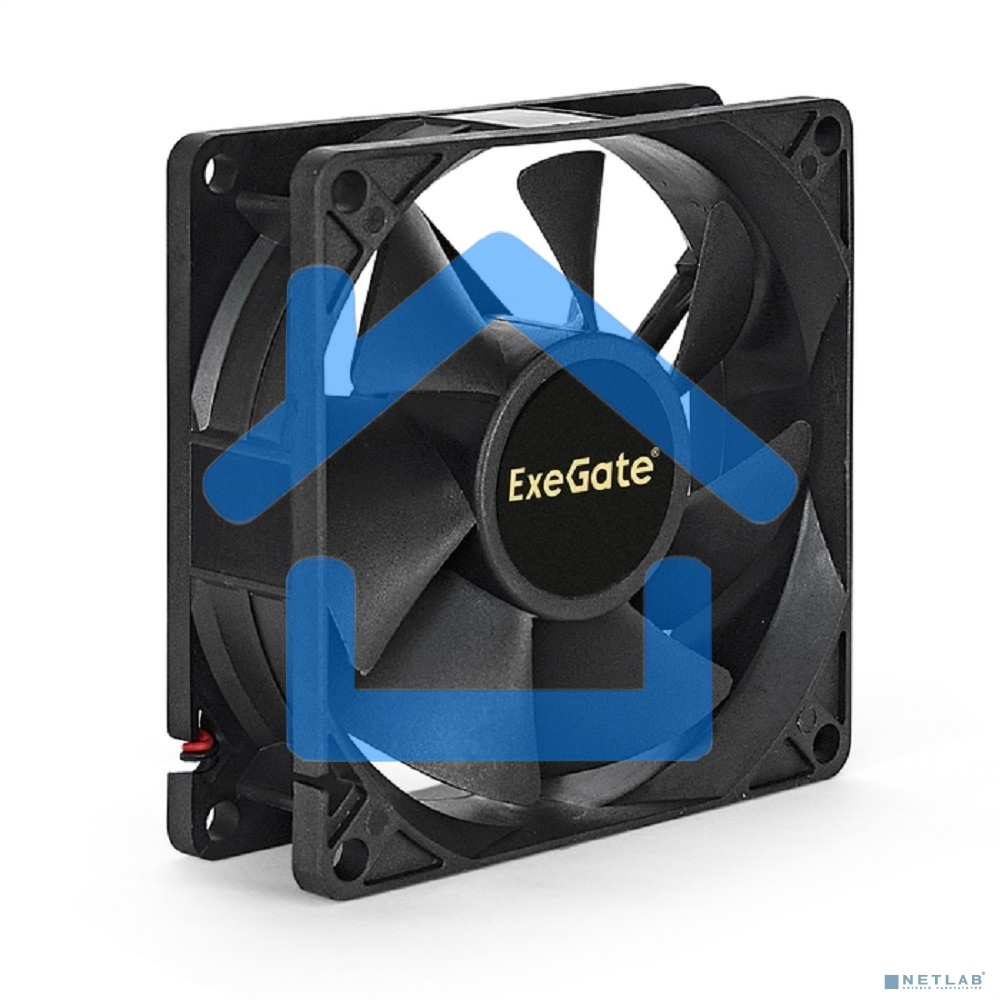 Вентилятор для корпуса ExeGate EX08025SM черный, 80 мм, 2200 об/мин, 22.5 дБ