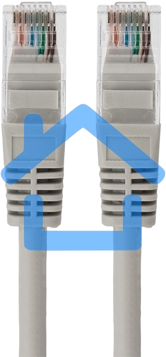 Пaтч-корд U/UTP Rexant, категория 5e, RJ45-RJ45, неэкранированный, LSZH серый, 5м