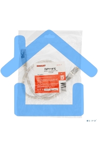 Пaтч-корд F/UTP Rexant, кат.6, RJ45-RJ45, экранированный, PVC серый, 0,5м