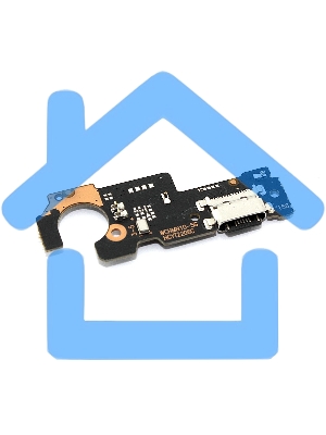 Нижняя плата с разъемом зарядки и микрофоном для Xiaomi Redmi Note 10T