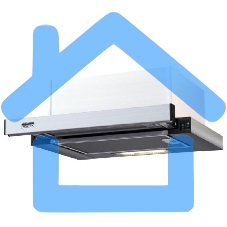 Вытяжка встраиваемая KRONA Kamilla 450 нержавеющая сталь, 45 см, 507 куб. м/ч, 38 дБ