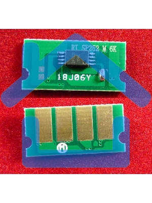 Чип ELP для Ricoh Aficio SP C252Dn/C252Sf/C262Dnw/C262Sf Magenta 6K (SPC252HE)