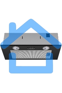 Вытяжка встраиваемая HOMSair Camelia Power 60 черный, 60 см, 850 куб. м/ч, 52 дБ