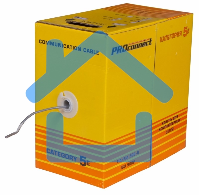 Кабель Proconnect (01-0142-3) Кабель FTP CAT5e 4 пары (305м) 0.51 мм CCA 