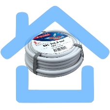 Провод соединительный ПВС 3x4,0 мм², длина 5 метров, ГОСТ 7399-97 Rexant