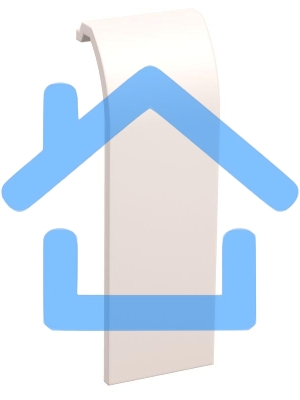 Соединитель боковой 40 80х40 Праймер Iek (CKK-40D-SB40-K01)