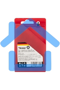 Набор сверл по металлу (HSS) диаметр 1.5-6.5 мм (13 шт.) Kranz