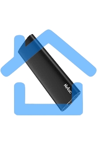 Внешний SSD Netac Z SLIM, 500 GB, USB 3.2 Gen 2 Type-C, R/W 550/480, черный