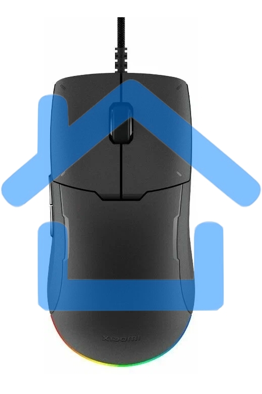 Мышь проводная Xiaomi Gaming Mouse Lite (YXSB01YM) черный, 6200 dpi, USB, кнопки - 5