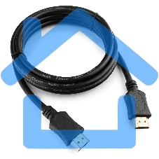 Кабель Cablexpert HDMI CC-HDMI4L-6, 19M/19M, v2.0, серия Light, позол.разъемы, экран, 1.8м, черный, пакет
