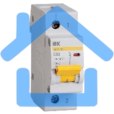 Выключатель автоматический модульный 1п C 80А 10кА ВА47-100 ИЭК MVA40-1-080-C