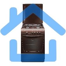 Плита газовая Gefest ПГ 1200 С6 К19 коричневый, конфорок 4 шт, духовка 63 л, 60 см x 85 см x 60 см