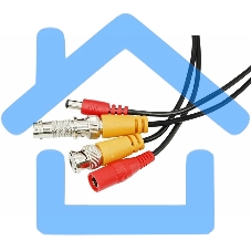 Кабель соединительный для систем видеонаблюдения BNC + DC питание, длина 18 метров Rexant