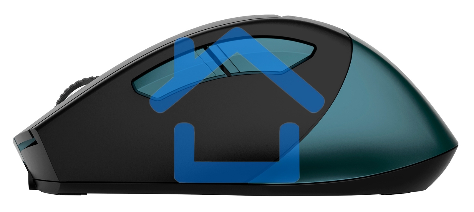 Мышь беспроводная A4Tech Fstyler FB35C зеленый/черный, 2000 dpi, радиоканал, Bluetooth, USB, кнопки - 6