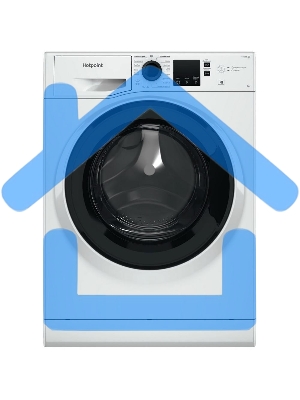 Стиральная машина Hotpoint NSS 6015 KV RU (869991644610) белый, загр. фронтальная макс.: 6 кг 1000 об/мин класс: А