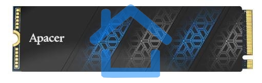 Накопитель SSD Apacer AS2280P4U PRO, 512Gb, PCIe 3.0 x4, M.2 2280, NVMe, R/W 3500/2300, с радиатором