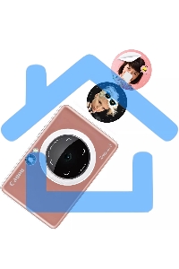 Наклейки Canon ZINK ZP-2030-2C-20 (2 круга) 4967C003/20л./белый для сублимационных принтеров