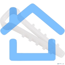 Дюбель-хомут нейлоновый прямоугольный Rexant 5-10 мм, белый, упаковка 100 шт.