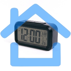 Часы настольные электронные Сигнал EC-137B черные