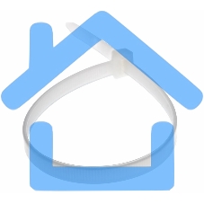 Хомут-стяжка кабельная нейлоновая Rexant 450 x7,6 мм, белая, упаковка 100 шт.