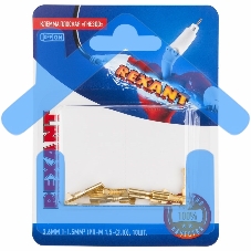 Клемма плоская Rexant, гнездо - 3.6 мм, 1 - 1.5 мм², (РП-м 1.5-(2.8) / DJ622-D2.8*0.5B), в упак. 10 шт.